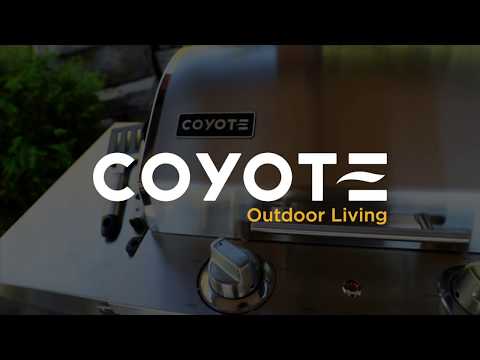 Coyote Stainless Steel Portable Grill, Propane (C1PORTLP)
