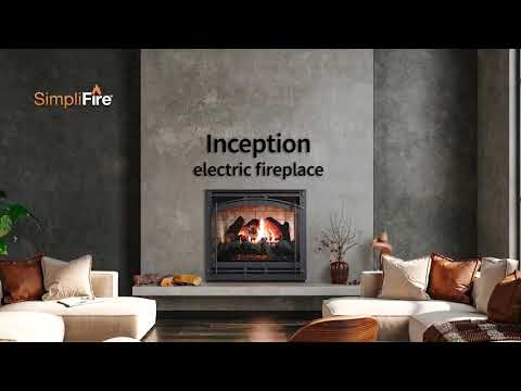 SimpliFire Inception 36-Inch Built-In Electric Fireplace (SF-INC36)