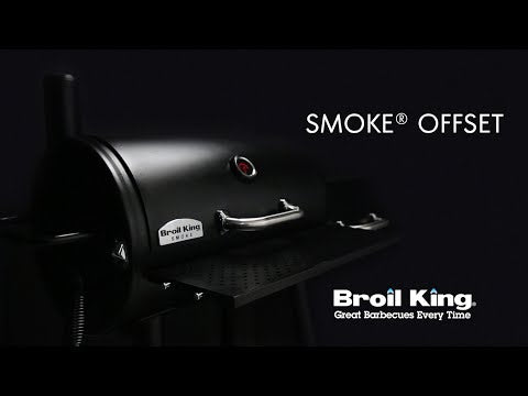 Broil King 955050 Regal Offset 400 Charcoal Smoker, 25.5-Inches