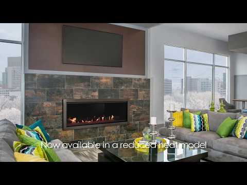 Monessen AVFL42-RB Artisan 42-Inch Vent-Free Gas Fireplace with IntelliFire Touch Ignition, Reduced BTU