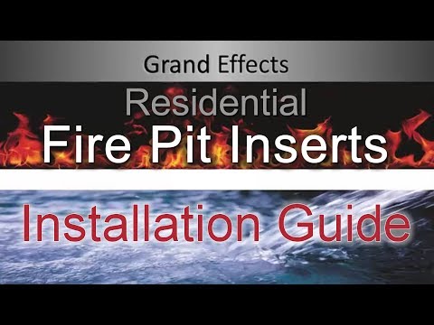 Grand Effects FPIAUT12 Round Electronic Ignition Gas Fire Pit Burner Kit