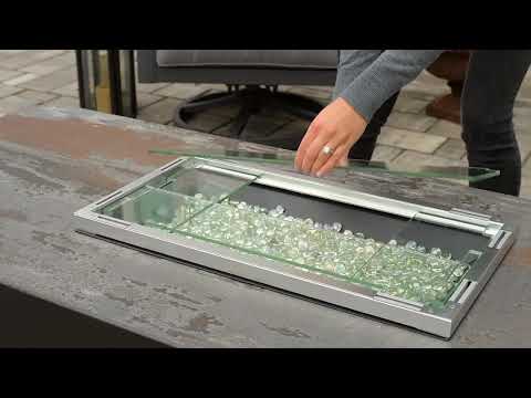 The Outdoor GreatRoom Company Folding Glass Guard, 12x42-Inch