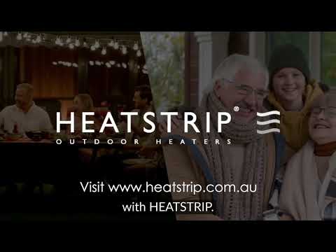 HEATSTRIP Max DC Commercial 240V Outdoor Electric Patio Heater