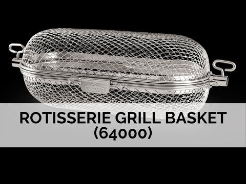 Napoleon Adjustable Stainless Steel Rotisserie Basket