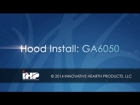 Superior Black Fireplace Hood for Vent-Free Gas Log Sets