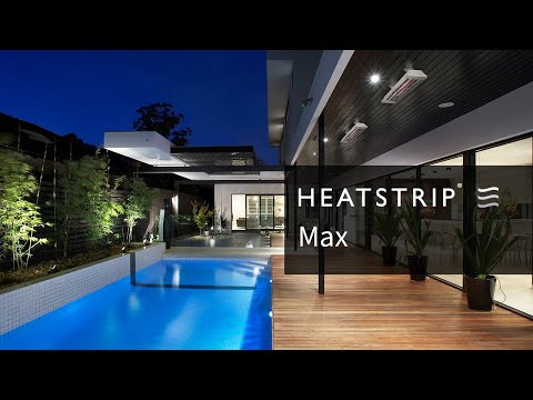 HEATSTRIP Max DC Commercial 240V Outdoor Electric Patio Heater