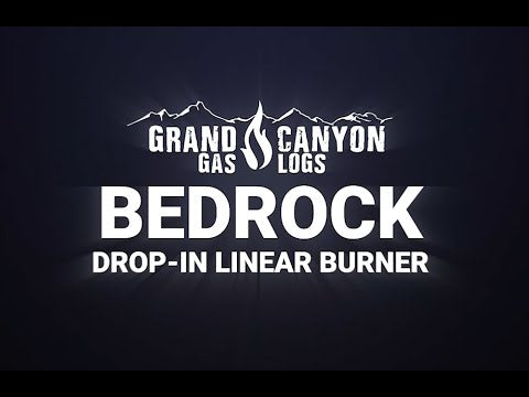 Grand Canyon GlowFire Driftwood Vented Bedrock Electronic Ignition Drop-In Gas Log Set (BEDROCK-TRAD)
