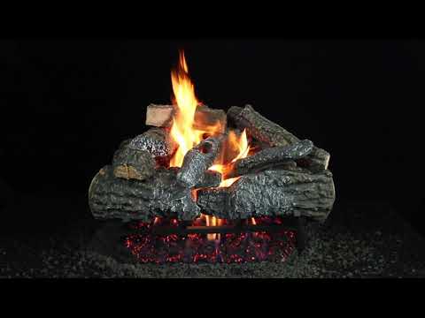 Hargrove Cross Timbers Vented Gas Log Set with ANSI Certified Burner (HGCTSAA-EHB-ANSI)