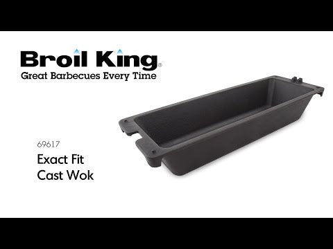 Broil King 69618 Cast Iron Wok for Imperial and Regal Grills