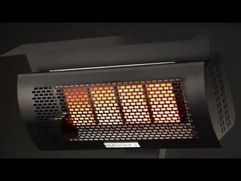 HEATSTRIP Wall Mounted Heater, Natural Gas