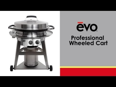 Evo 10-0002 Professional Series Gas Grill on Cart