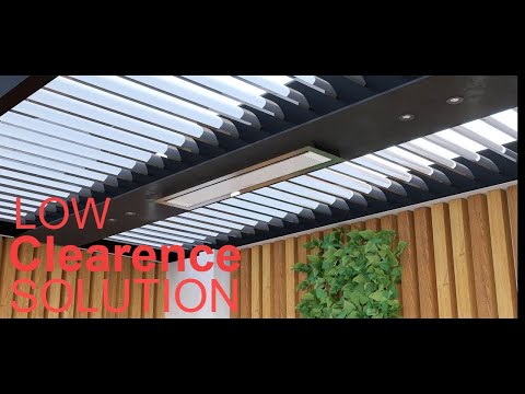 Bromic Low Clearance Ceiling Recess Kit for 2300W Platinum Marine-Grade Electric Heater