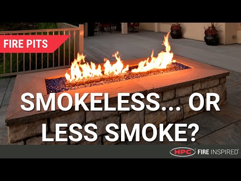 HPC Fire Penta Electronic Ignition Gas Fire Pit Kit with Square Flat Pan