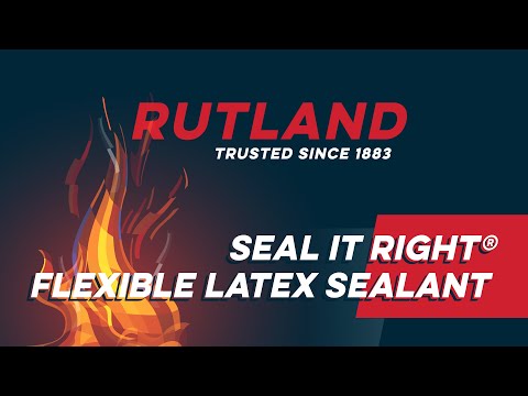 Rutland 600 Degree F RTV Silicone Sealant, 10.3 oz Cartridge, Red