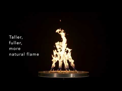 Crossfire by Warming Trends CFBST-PBIK Push Button Spark Ignition Square Tree-Style Brass Gas Fire Pit Burner Kit