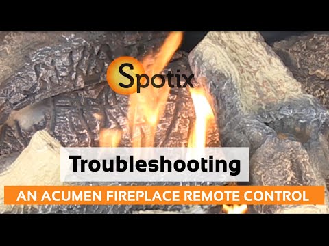 Acumen On/Off Fireplace Remote Control with 9-Foot Wires