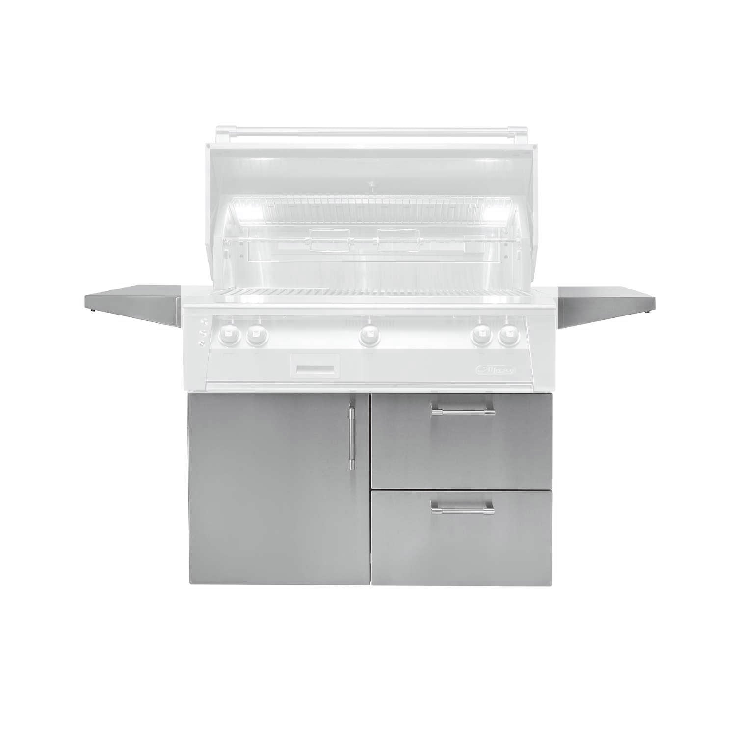 Alfresco Deluxe Cart for 42-Inch Grill